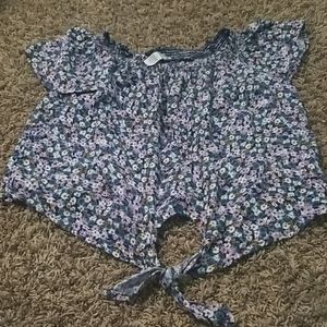Floral off the shoulder top from jcpenney